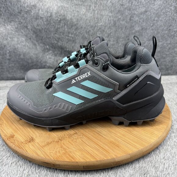 Adidas Terrex Swift R3 GTX Shoes Womens Size 9 Hiking Trail Waterproof Sneakers - Picture 3 of 10